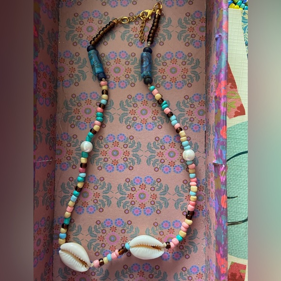 Jewelry | Puka Shell Seed Bead Necklace | Poshmark